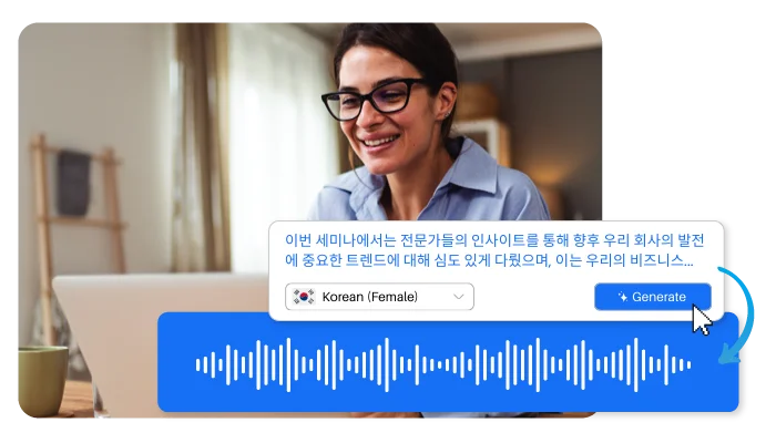 Custom Korean AI Voiceover