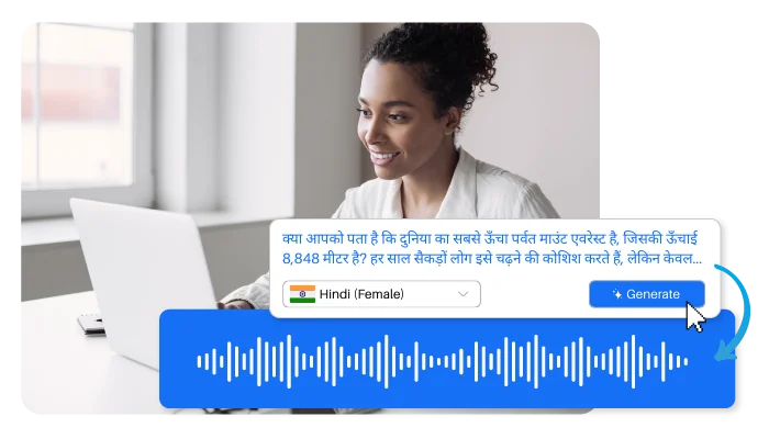 Custom Hindi AI Voiceover 