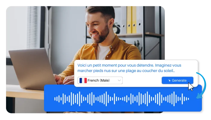 Custom French AI Voiceover
