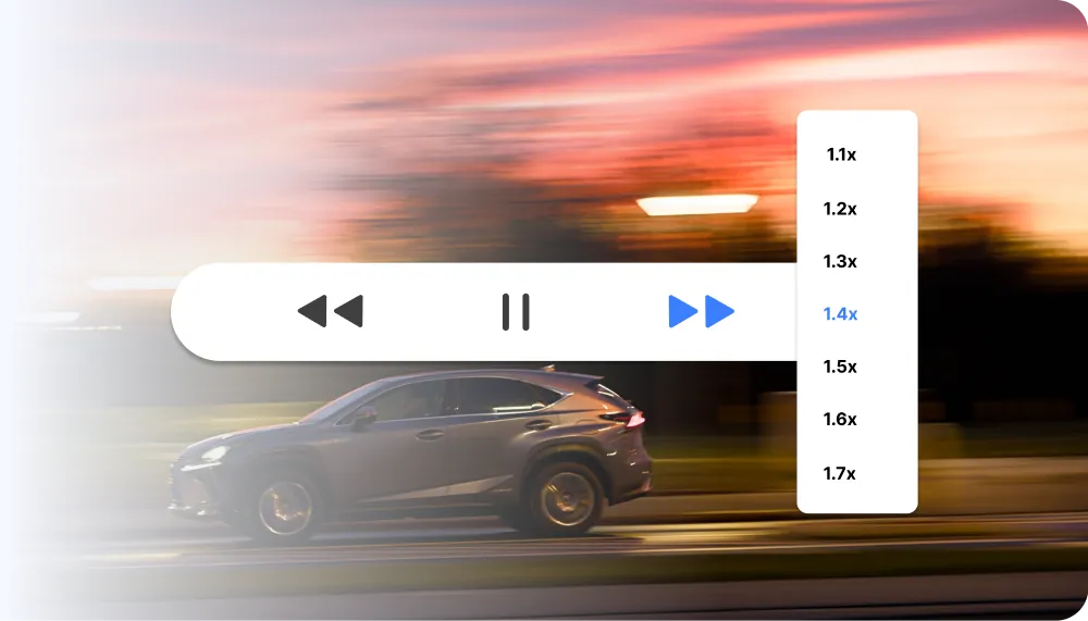 Accélérez la vidéo en ligne en quelques secondes