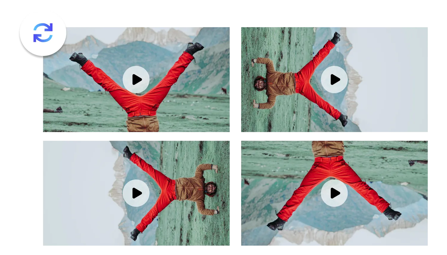 Unique Shots Using a Video Rotator
