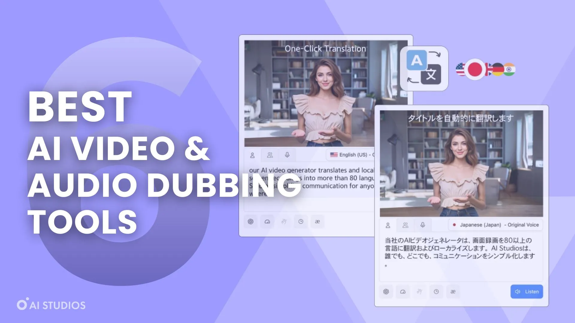 6 Best AI Dubbing Tools - Dub Videos and Audio in Difference Languages