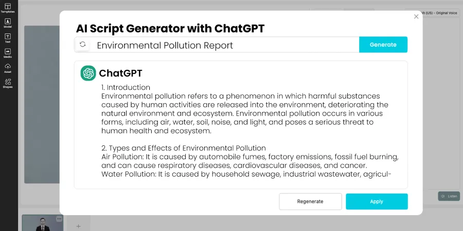 AI Script Generator
