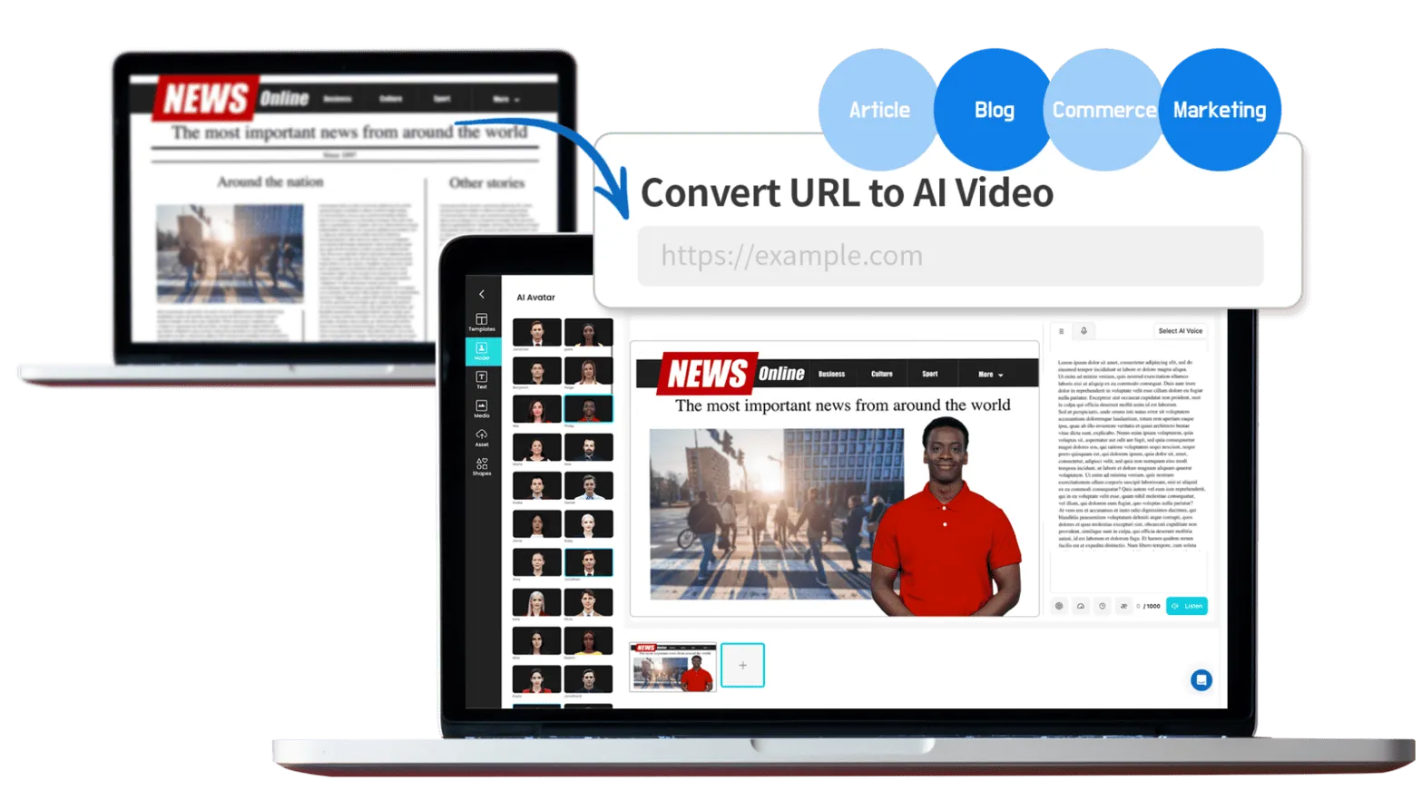 Article to Video