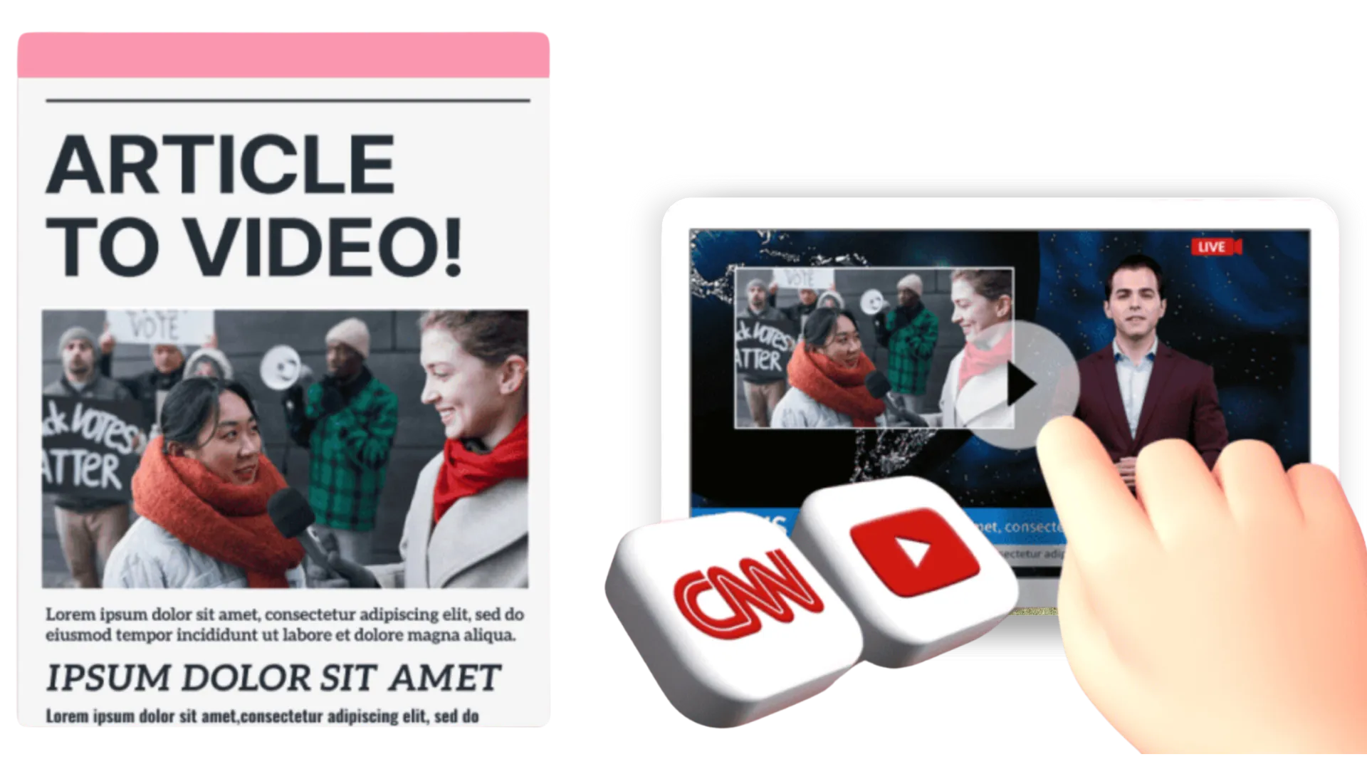 What is Article-to-Video
