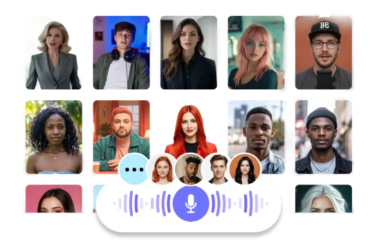 AI video translator converting script to target language automatically.