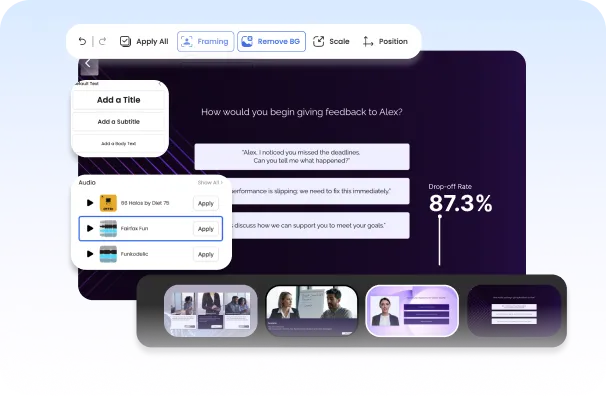 One-Click AI Avatar Videos