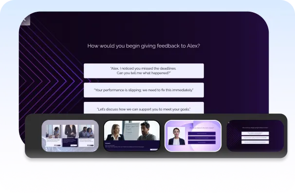 Vídeos de avatares de IA com um clique