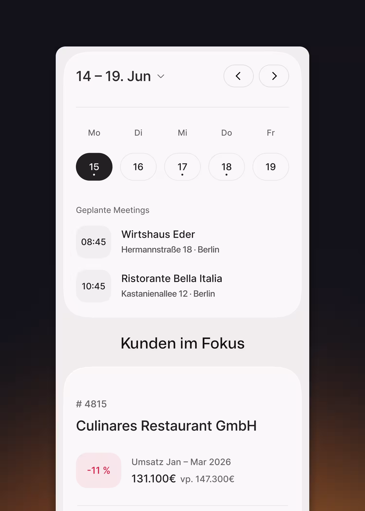 Kundenpriorisierung