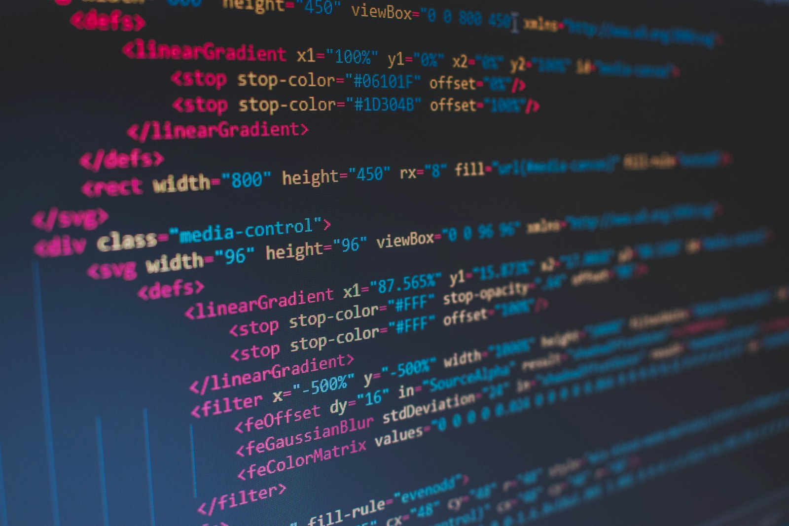 Editor with structured data and JSON