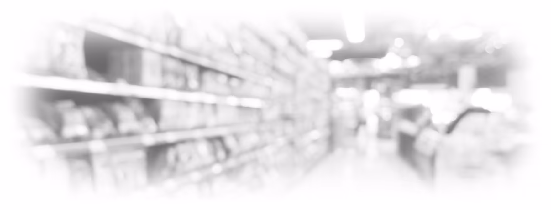 blurred photo of a supermarket