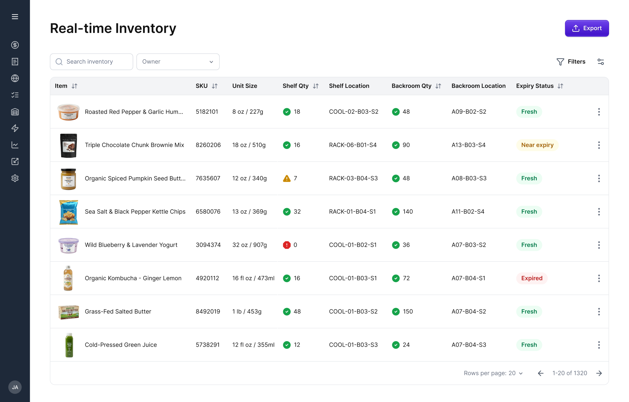 Order management software interface by OrderGrid for order management and ecommerce fulfillment