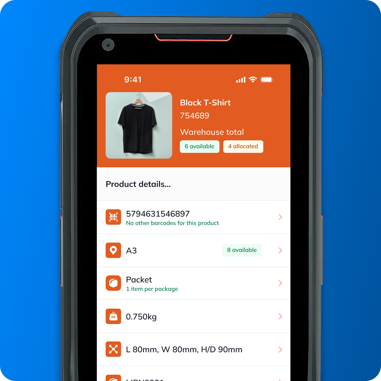 Accurate stock visibility