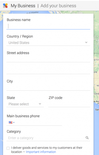 Add your business to google maps