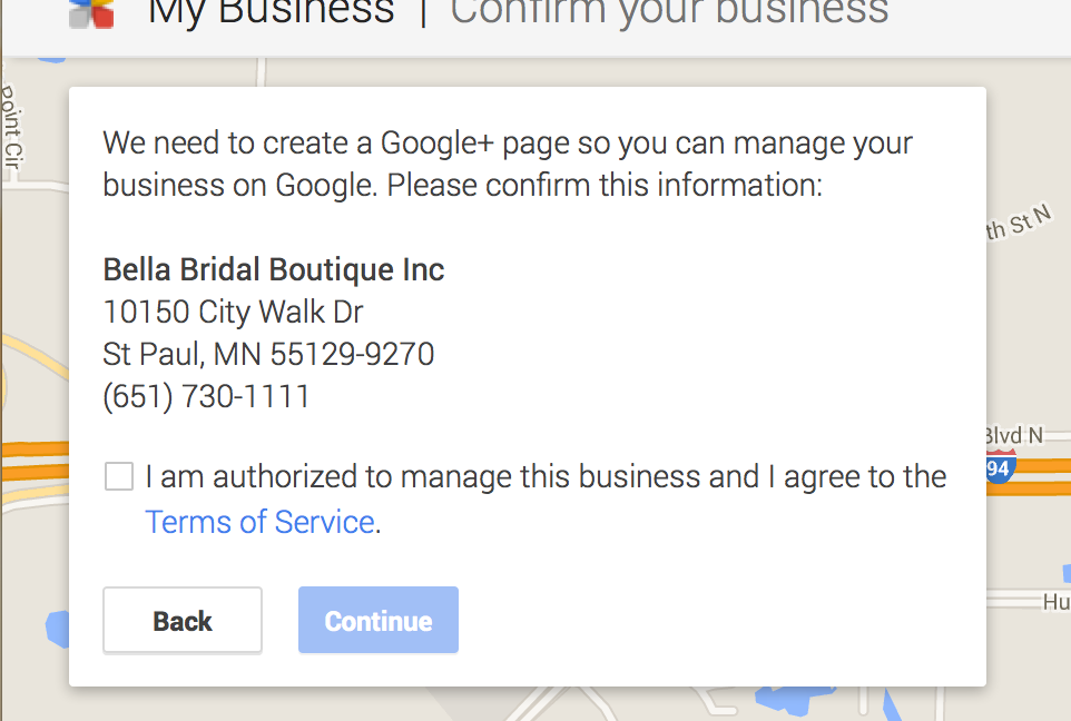 Create google plus page to manage your business