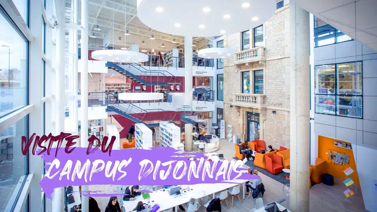 miniature de la vidéo de présentation du campus BSB Dijon