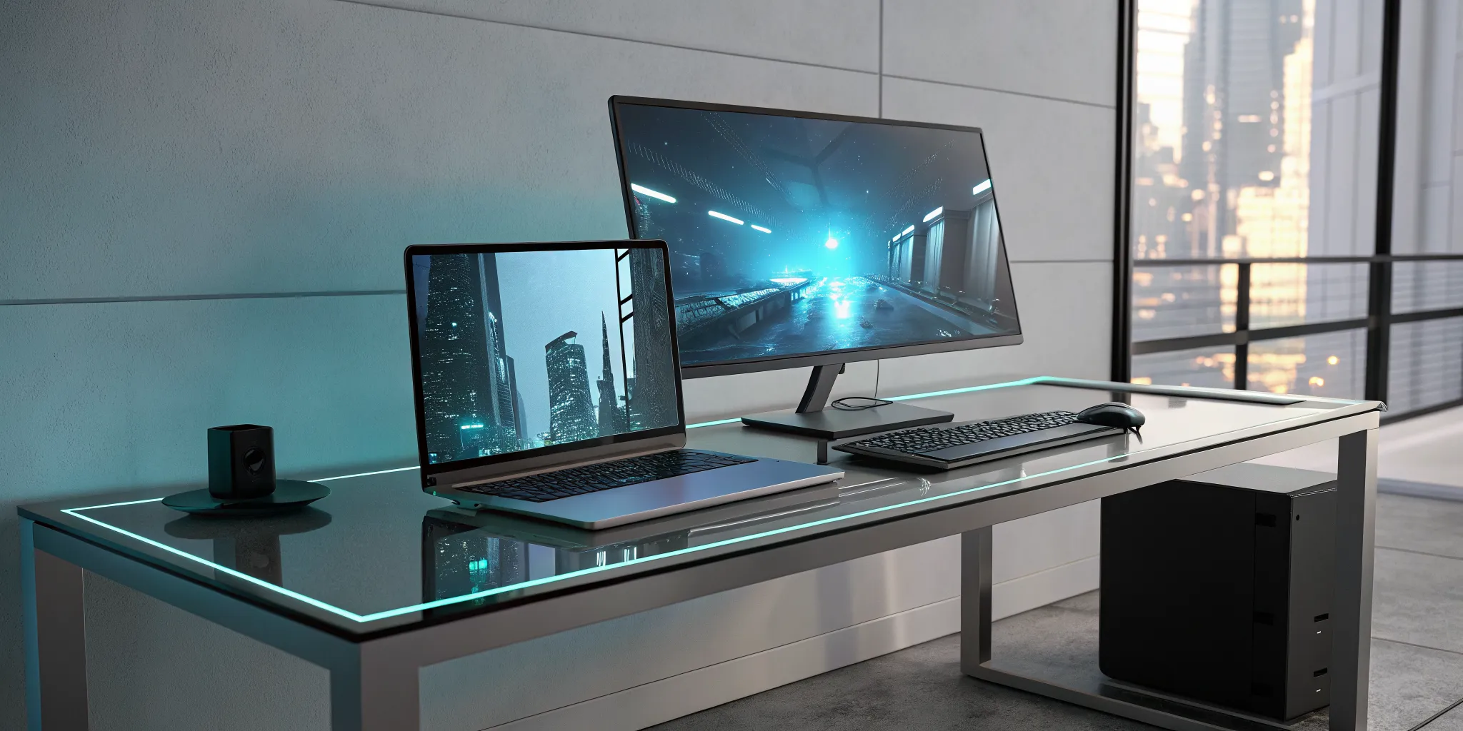 A modern developer workstation for console game porting services.