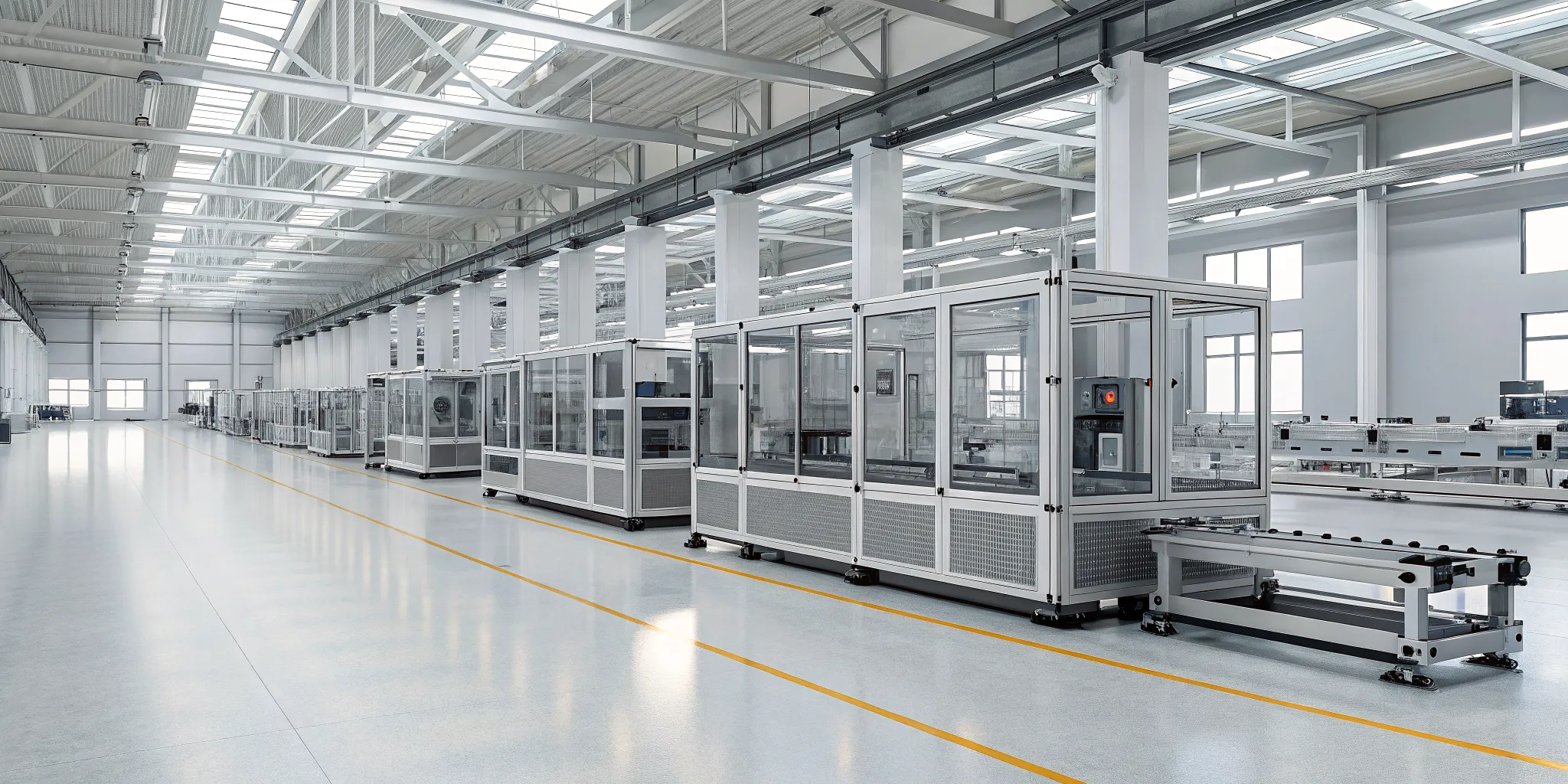 Building an efficient production line in the factory simulation game Production Line.