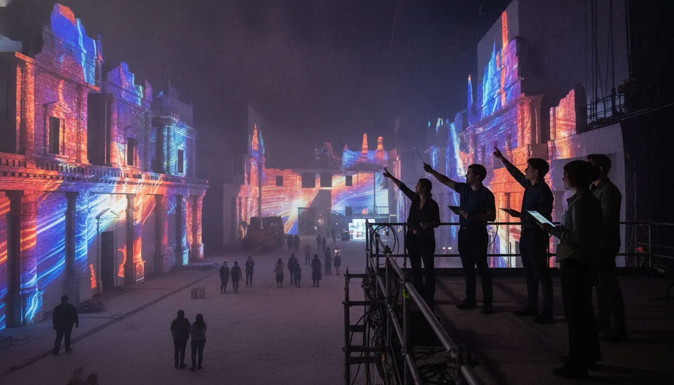 Immersive location based entertainment development venue for franchise fans