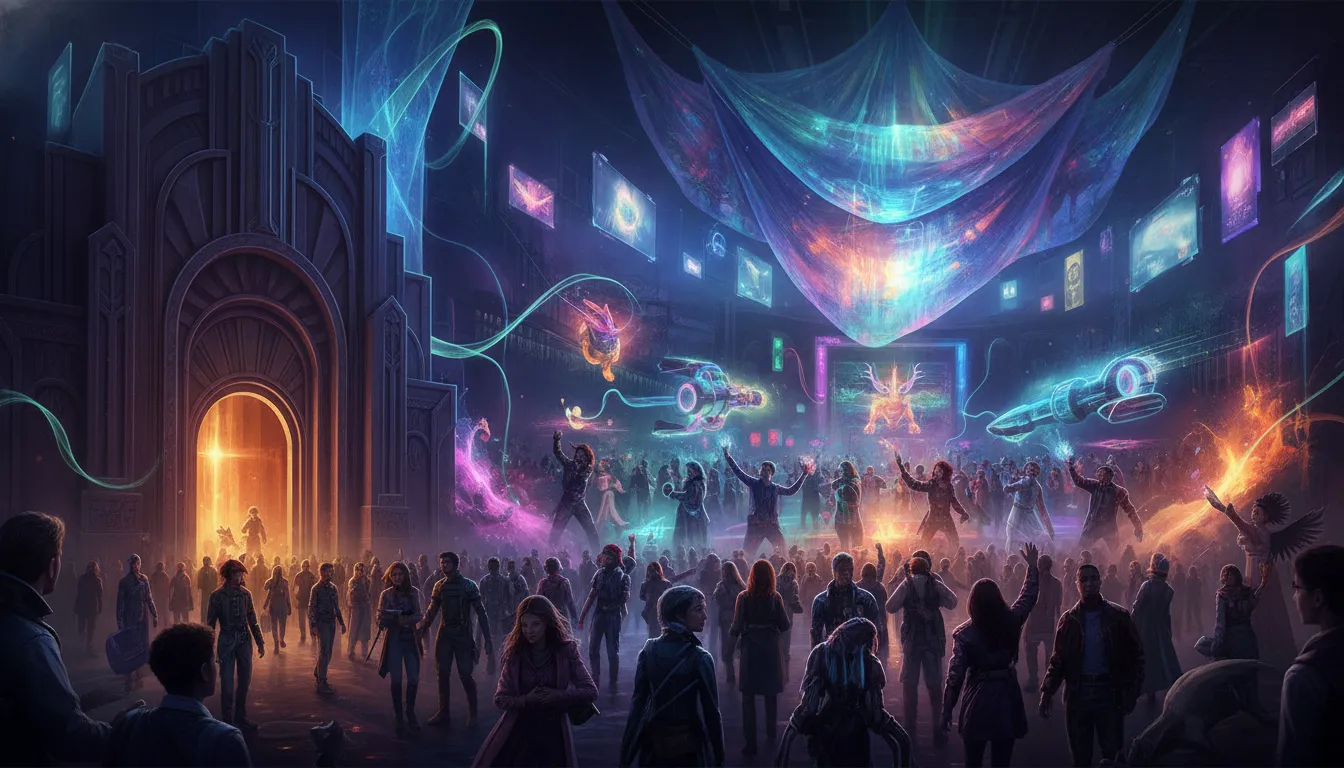 Audience participation inside a transmedia storytelling world across entertainment formats