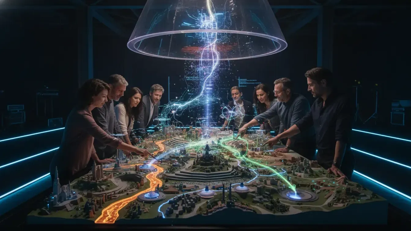 Branded immersive experience connecting audiences to a cinematic entertainment world