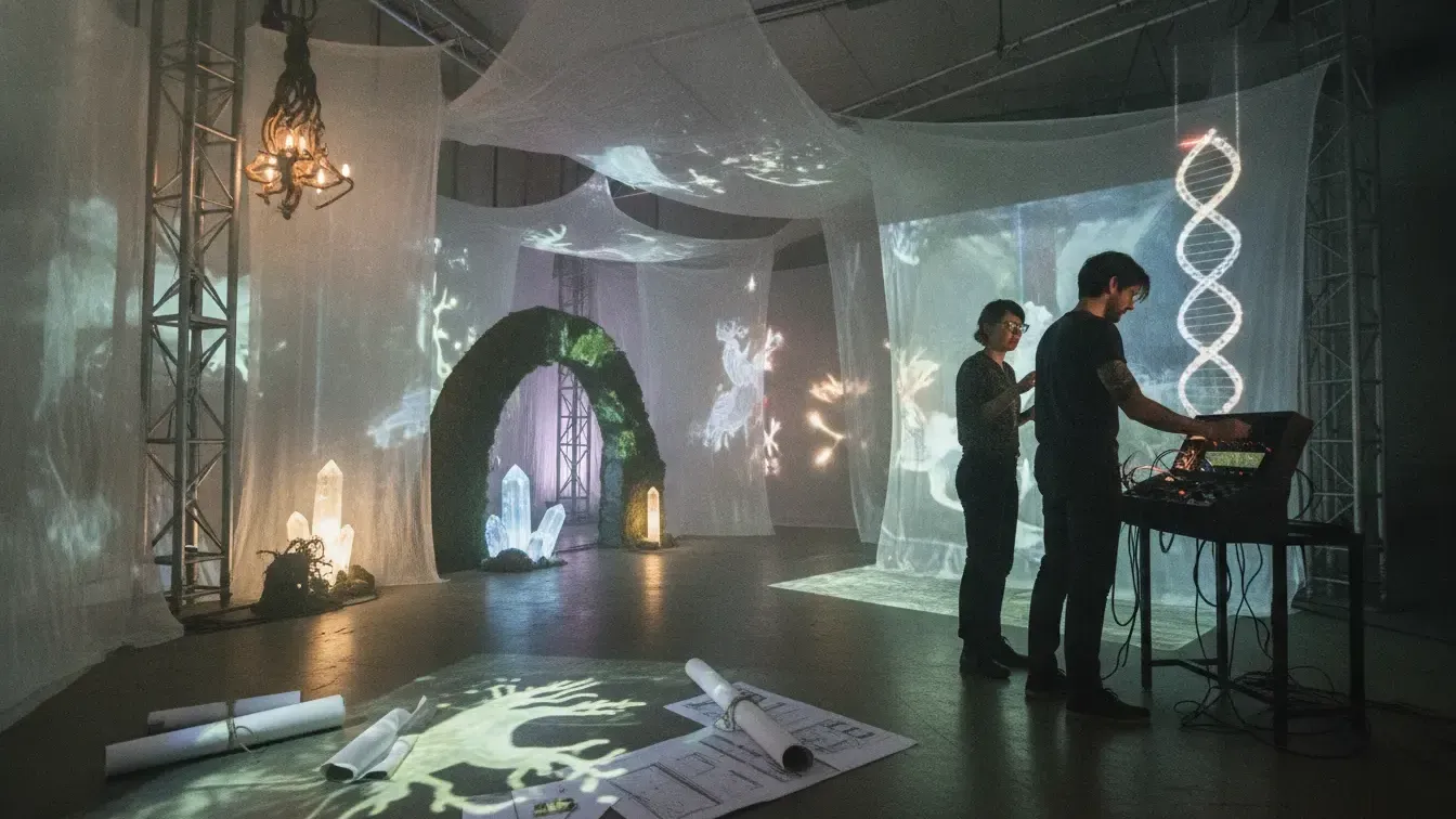 Branded immersive experience connecting audiences across physical and digital worlds