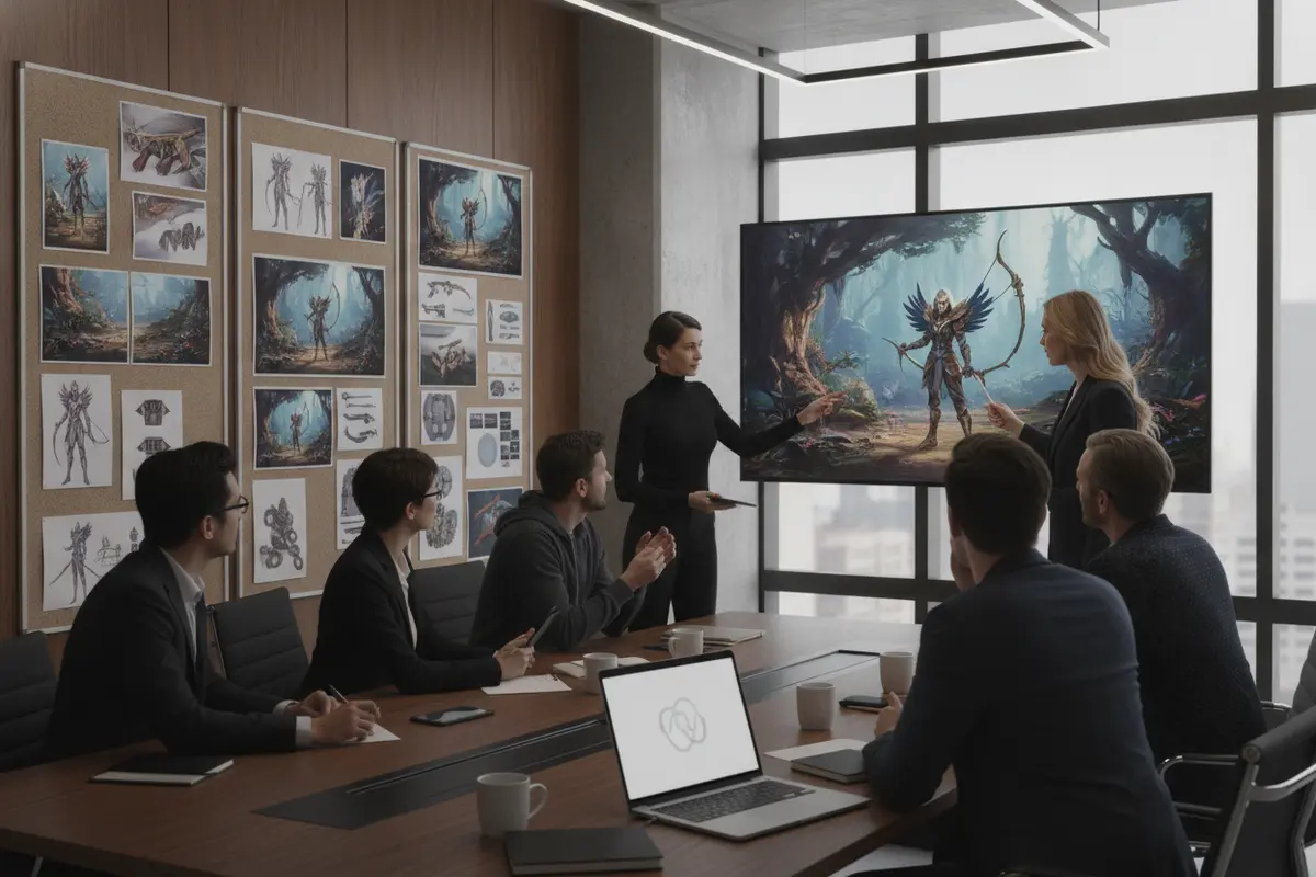 Film production asset management supports a clear cross-format handoff between film and game teams