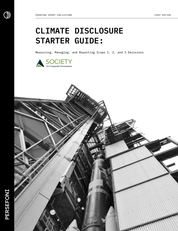 The Climate Disclosure Starter Guide