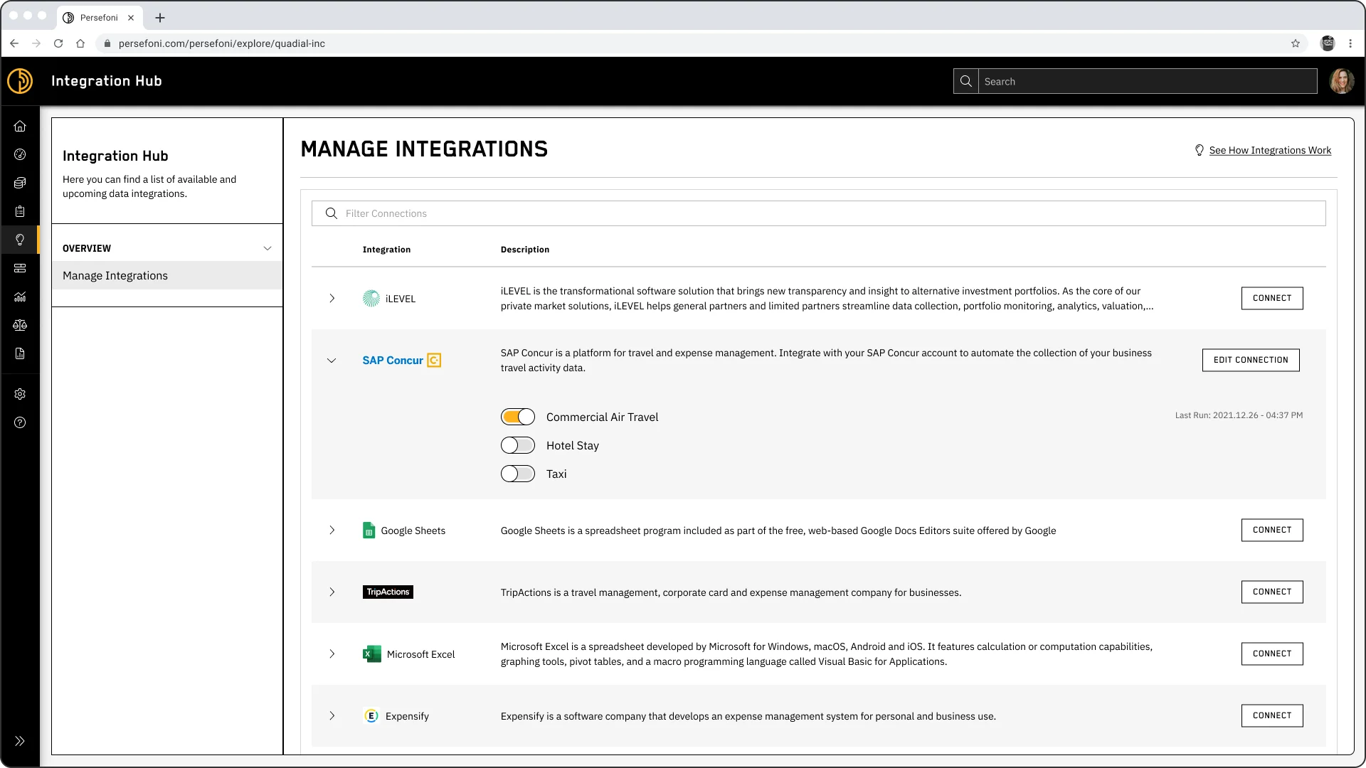 Integration Hub