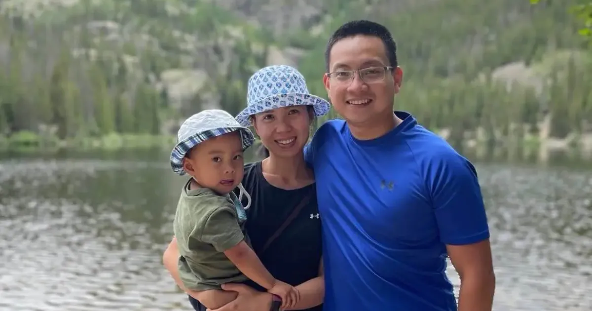 A photo of Duc Do and Family