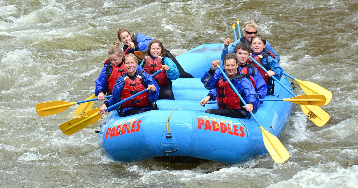 Kristina white water rafting