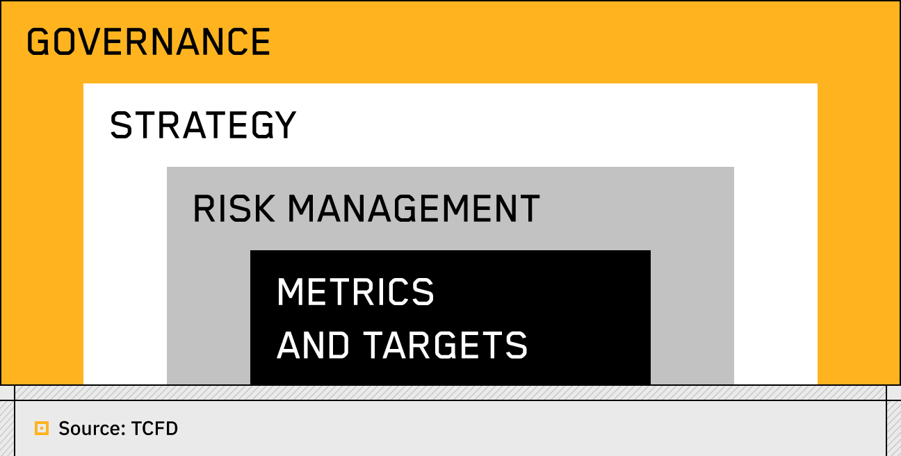 governance strategy risk management metrics and targets