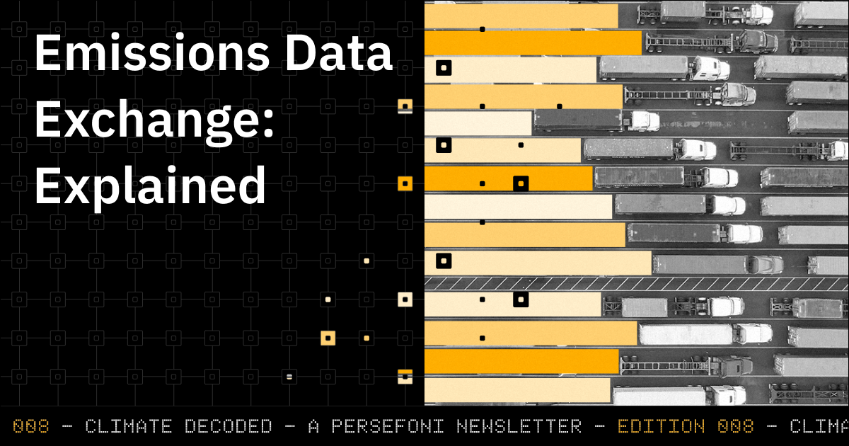 emissions data exchange climate decoded newsletter