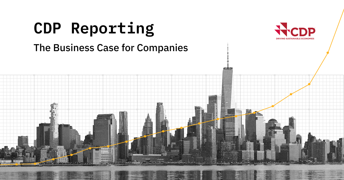 企業のビジネスケースを報告するCDP