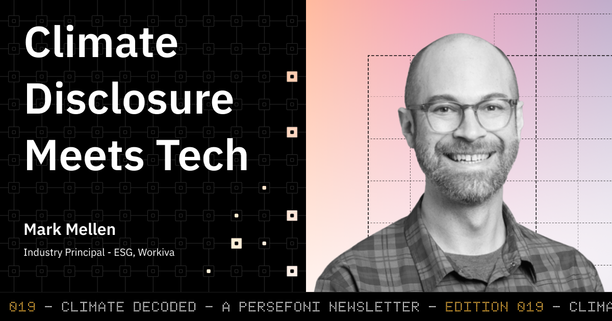 climate disclosure meets tech mark mellen workiva