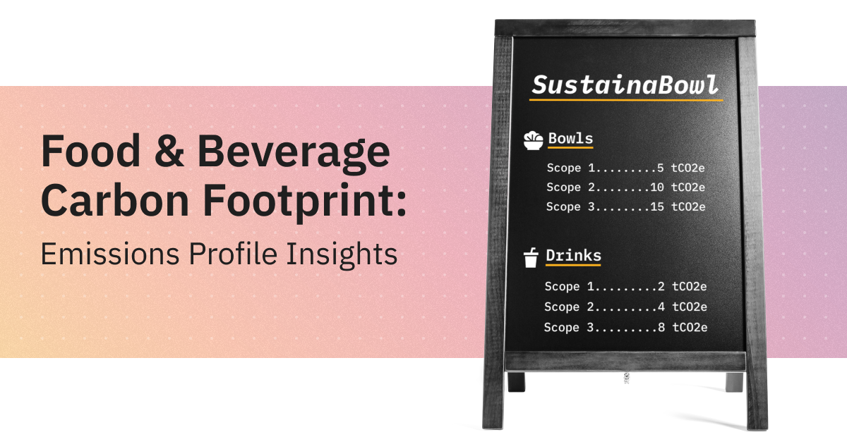 Food & Beverage Carbon Footprint