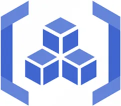 Icon of blue cubes representing container or package artifacts