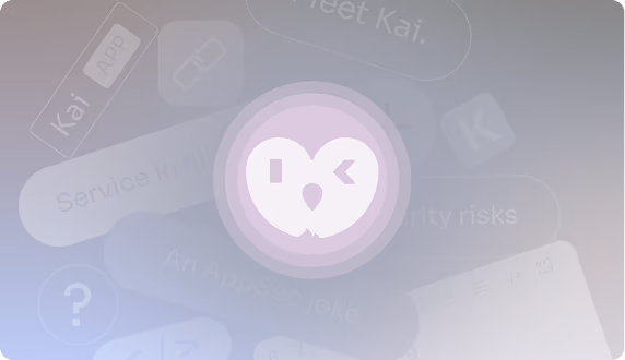 Placeholder graphic featuring the Kai assistant icon