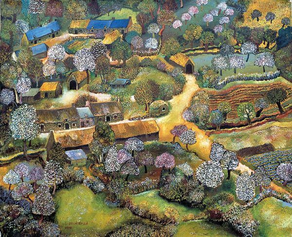 Le printemps à Kerscoul © Lucien Pouëdras