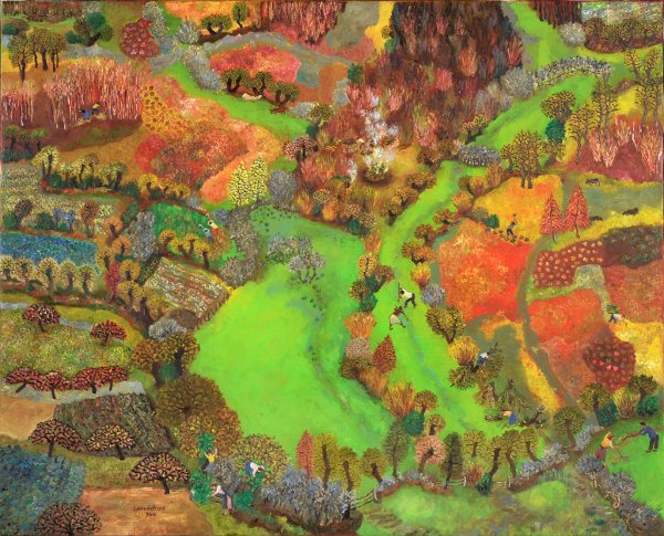 L'automne sur la lande © Lucien Pouëdras