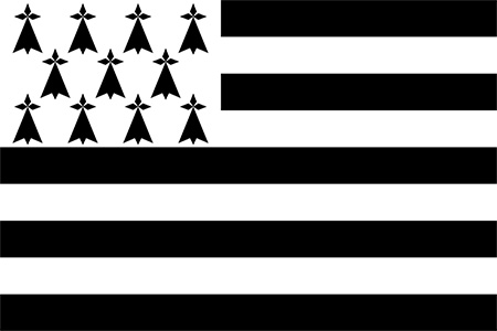 drapeau breton pour le texte en breton