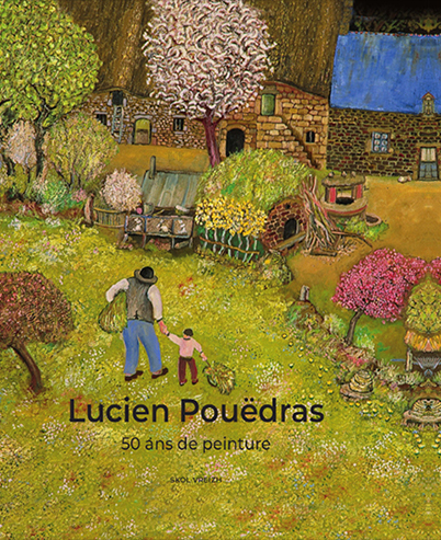 Couverture du livre 50 ans de peinture Lucien Pouëdras