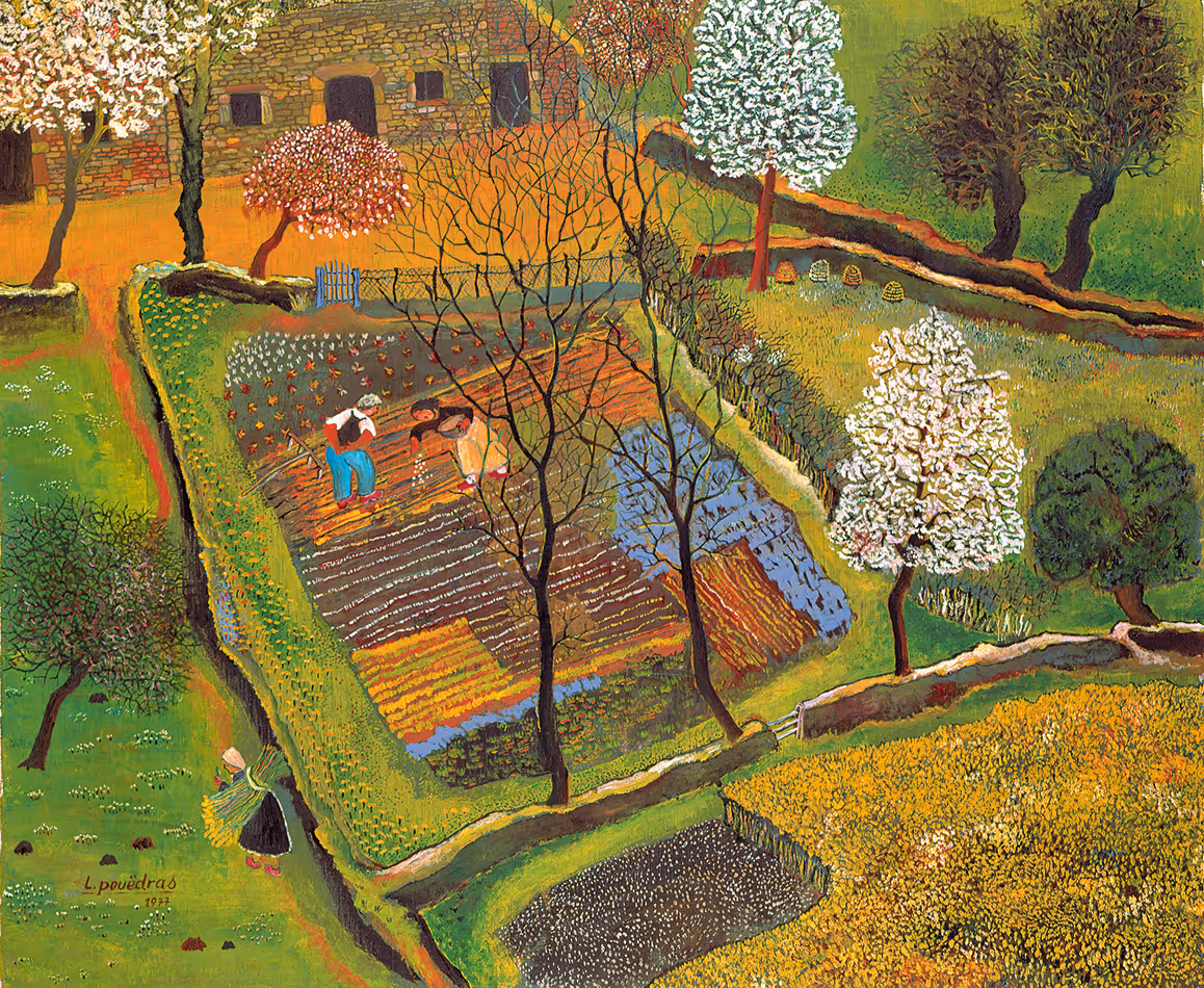 Préparation du potager