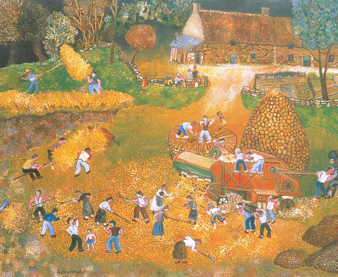 Le battage « mécanique »