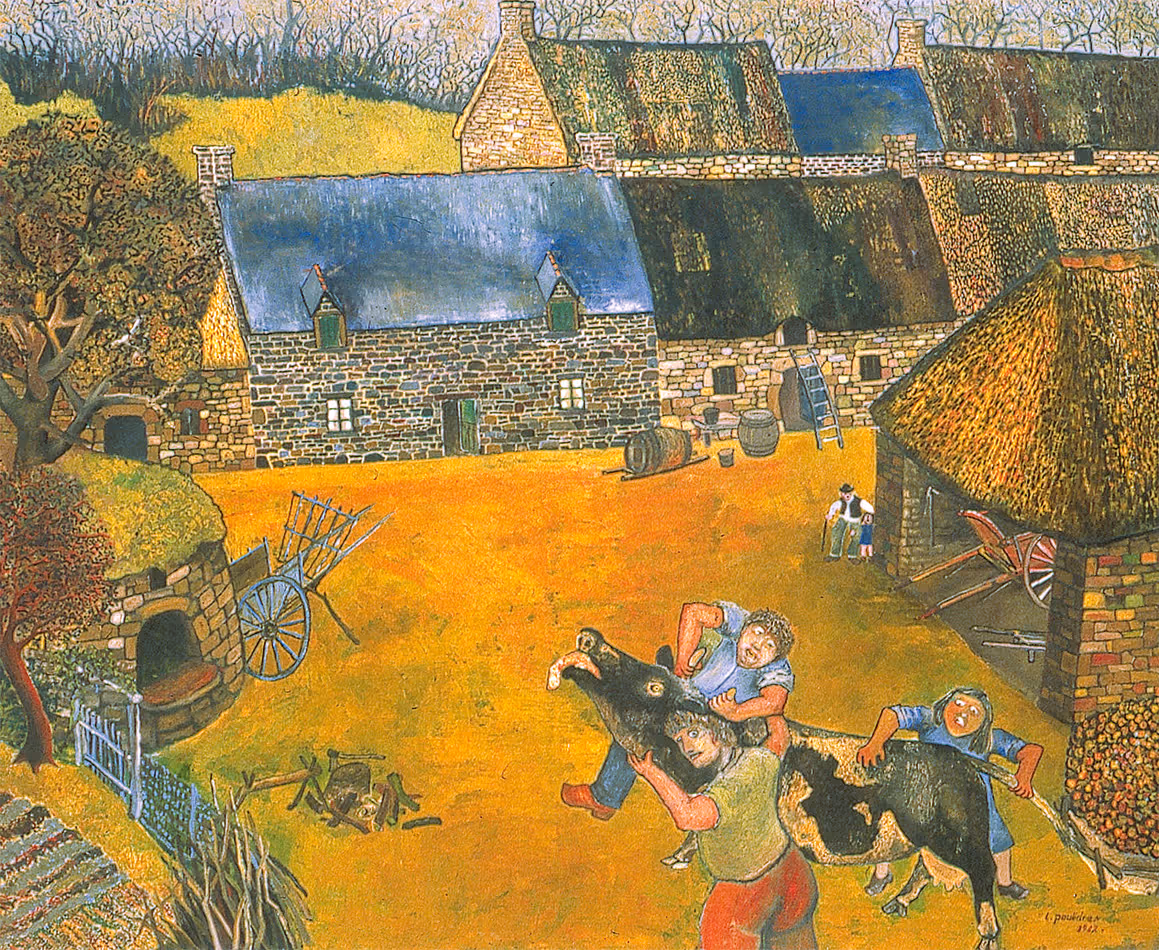 La vache étranglée