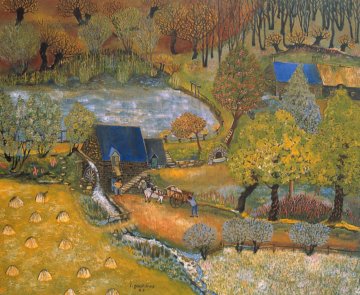 Le moulin à eau de Morsaï