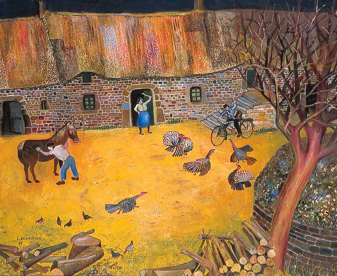 Le dindon et le facteur