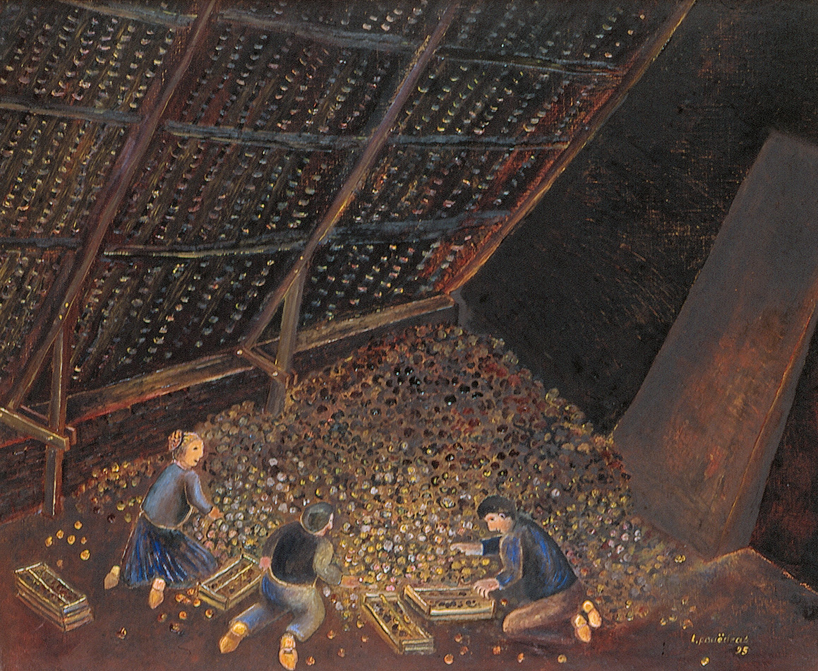 Le tri des pommes de terre