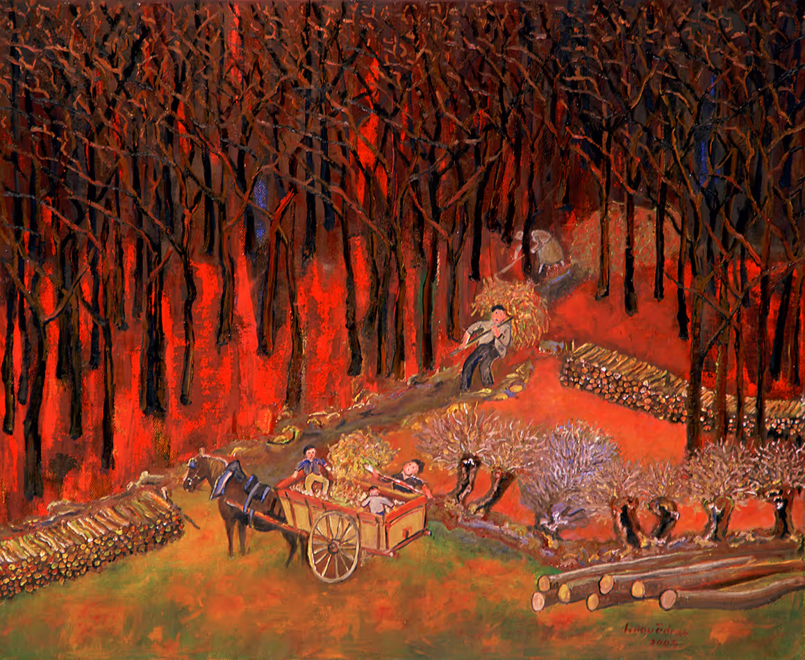 La récolte de la litière