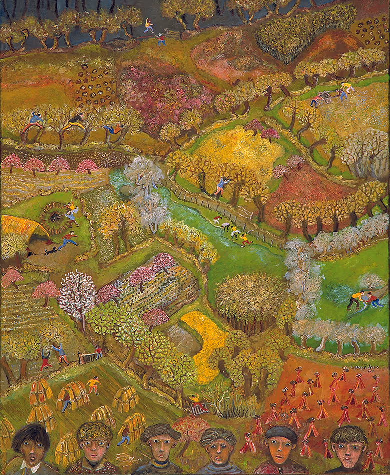 Les enfants de Kergonan (sur le chemin de l'école)